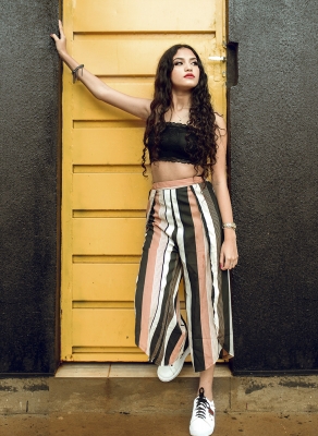 Pantalón Rayado Roma